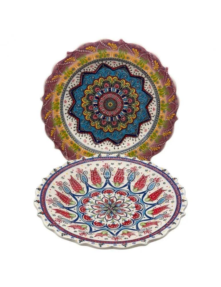 Garden Tabak 25cm – El Yapımı Seramik